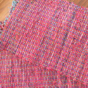 Set of Six Woven Placemats in Excellent Condition